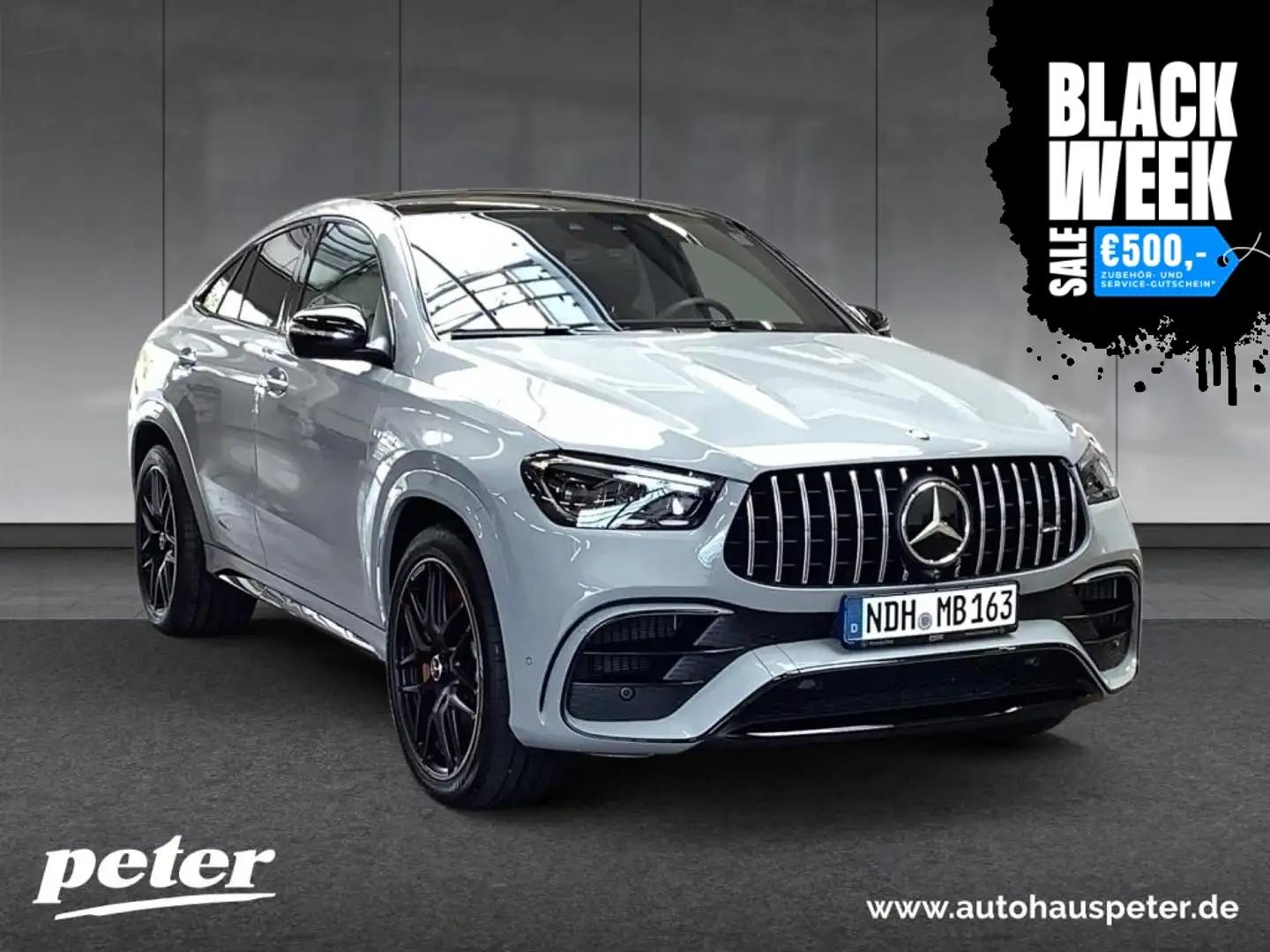 Mercedes-Benz GLE 63 AMG GLE 63 S AMG 4MATIC+ Coupé NIGHT+22" Gris - 1