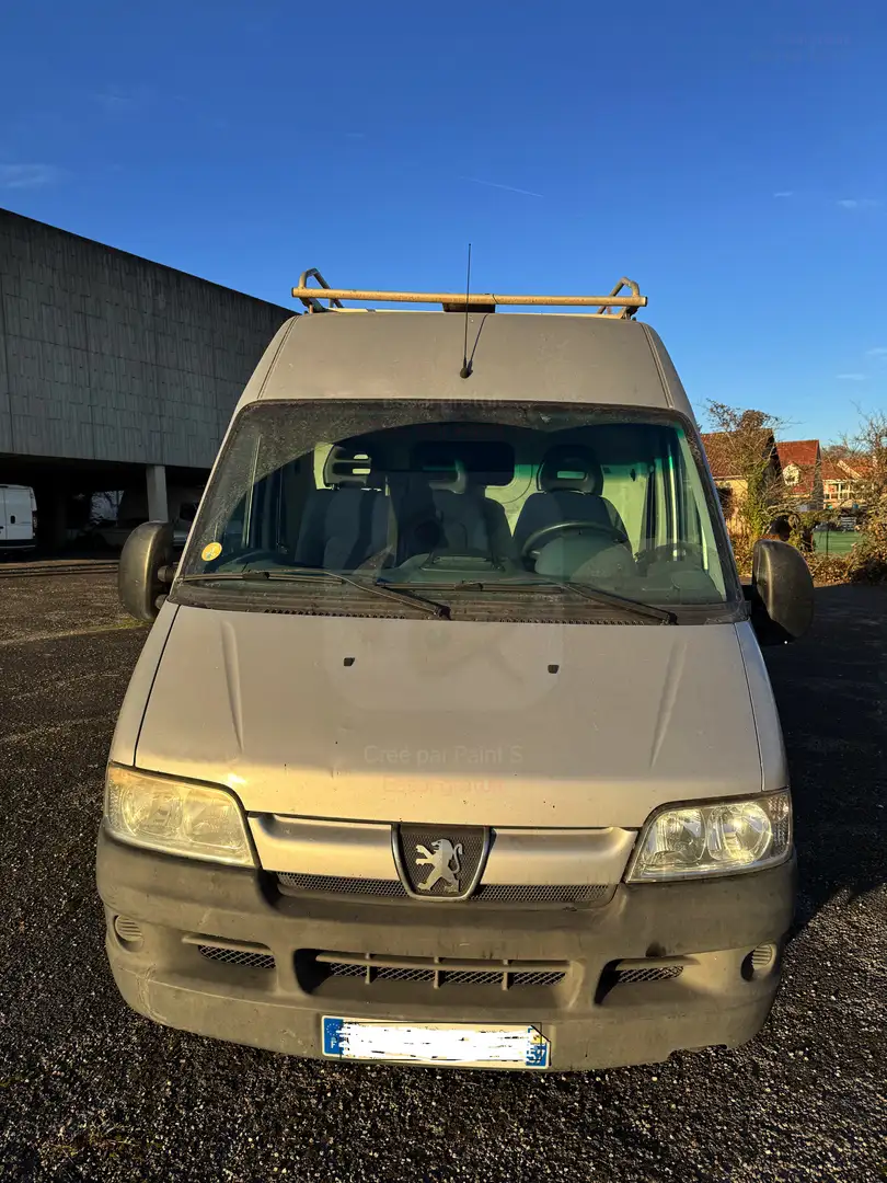 Peugeot Boxer PEUGEOT BOXER 2.8 HDI 146CV L2H2 2006 166500KM GALERIE TOIT Argent - 1