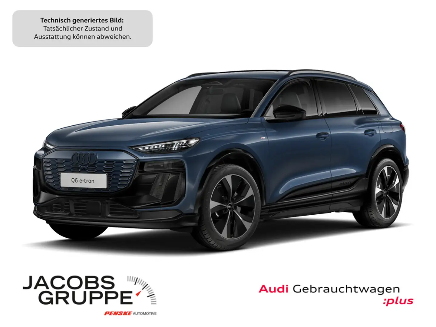 Audi Q6 e-tron S-Line MATRIX/B&O/PANO performance Blau - 1