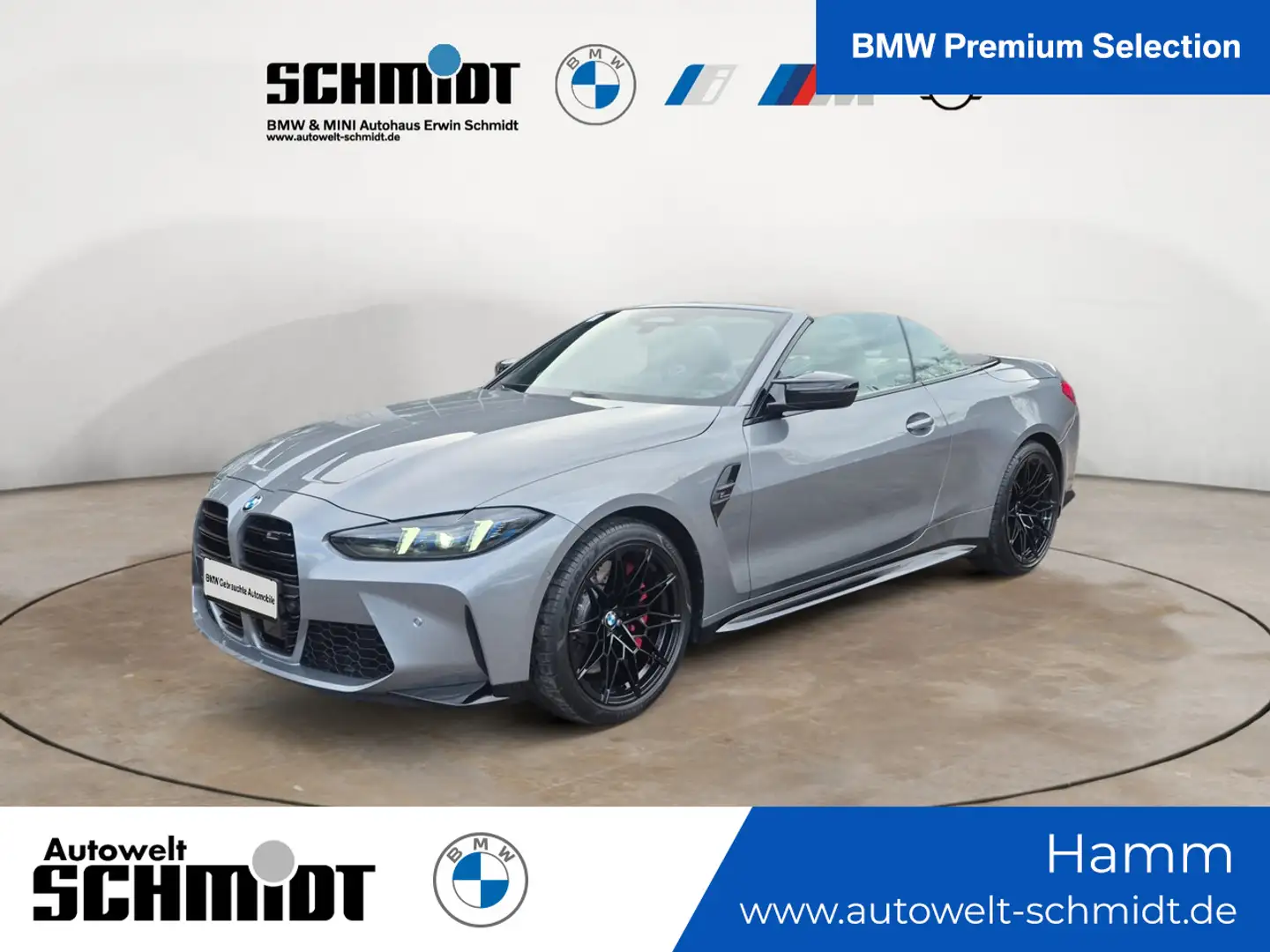 BMW M4 Competition Cabrio + GARANTIE-bis-12.2029 Grau - 1