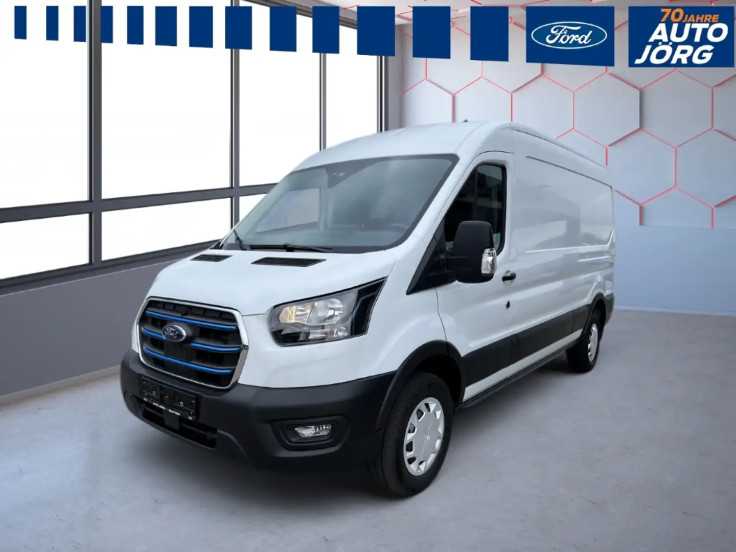 Ford Transit Kasten E 350 L3 Trend Elektromotor Wit - 1