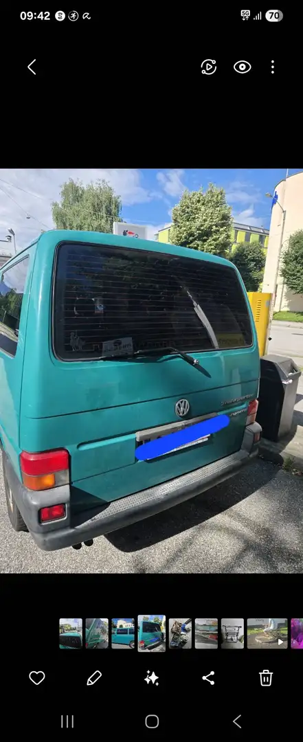 Volkswagen Bus Transporter T4 Verde - 1