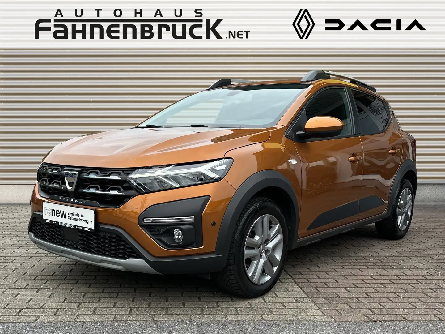 Dacia Sandero Stepway Comfort TCe 90 Navi Scheckheft Orange - 1