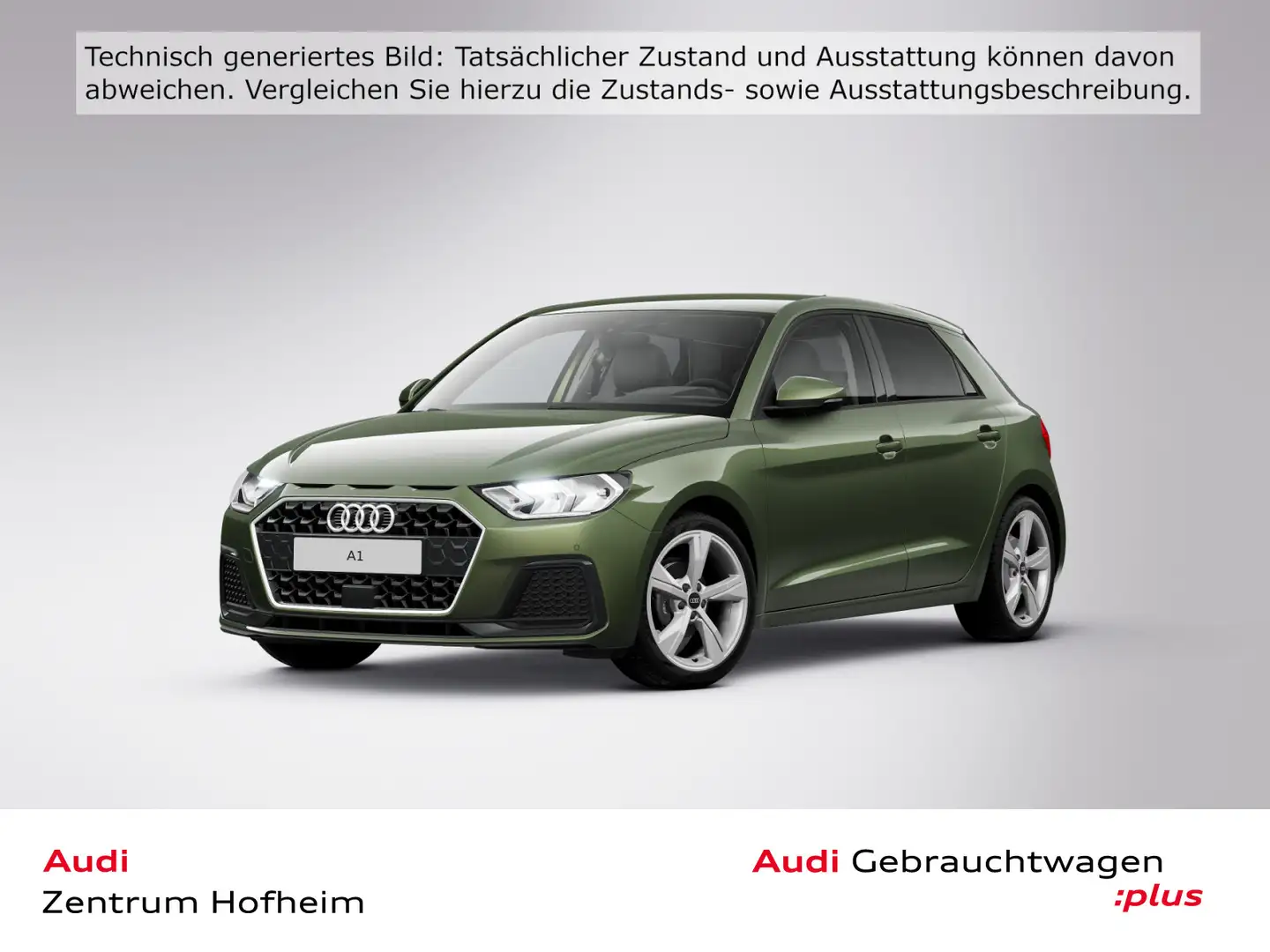 Audi A1 25 TFSI Advanced*Virtual*Navi+*Smar Grün - 1
