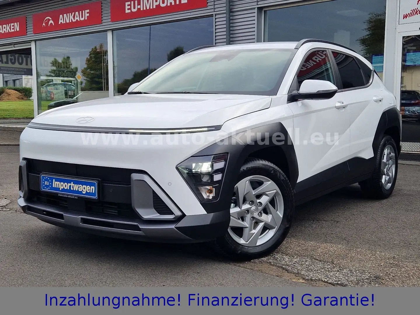 Hyundai KONA Smart Tech Dig.Cockp. LED Sitz+Lkrdheiz 17Z Blanc - 1
