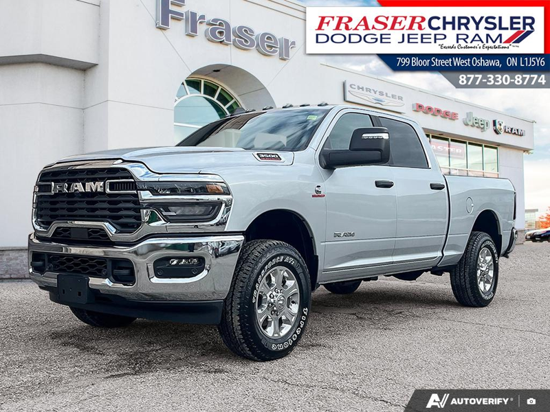 Silver 2026 RAM 3500 Pickup Truck Four-Wheel Drive 8-Speed Automatic