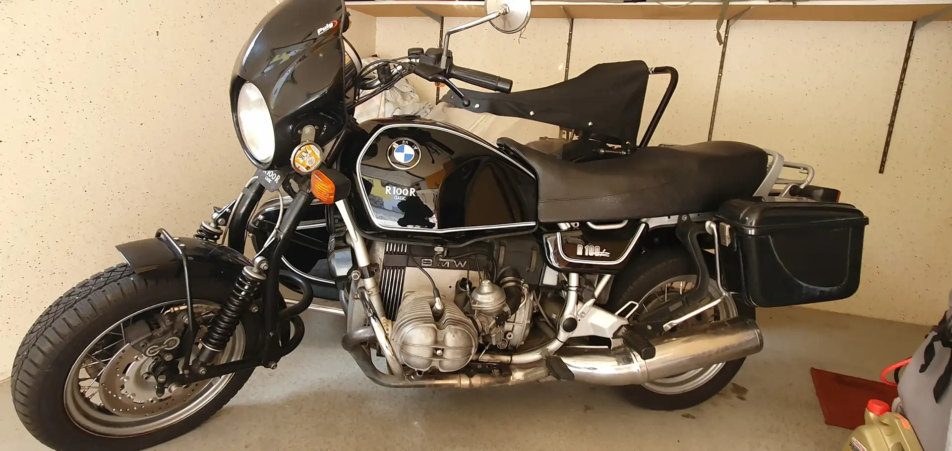BMW R 100 R Gespann Schwarz - 1