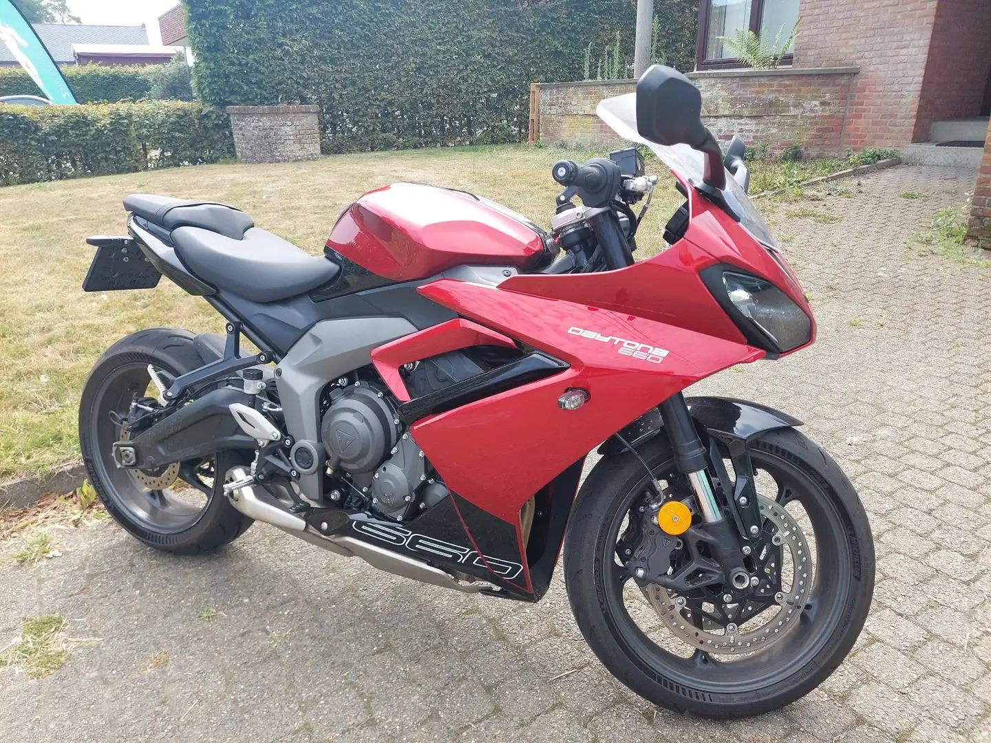 Triumph Daytona 675 Rojo - 1