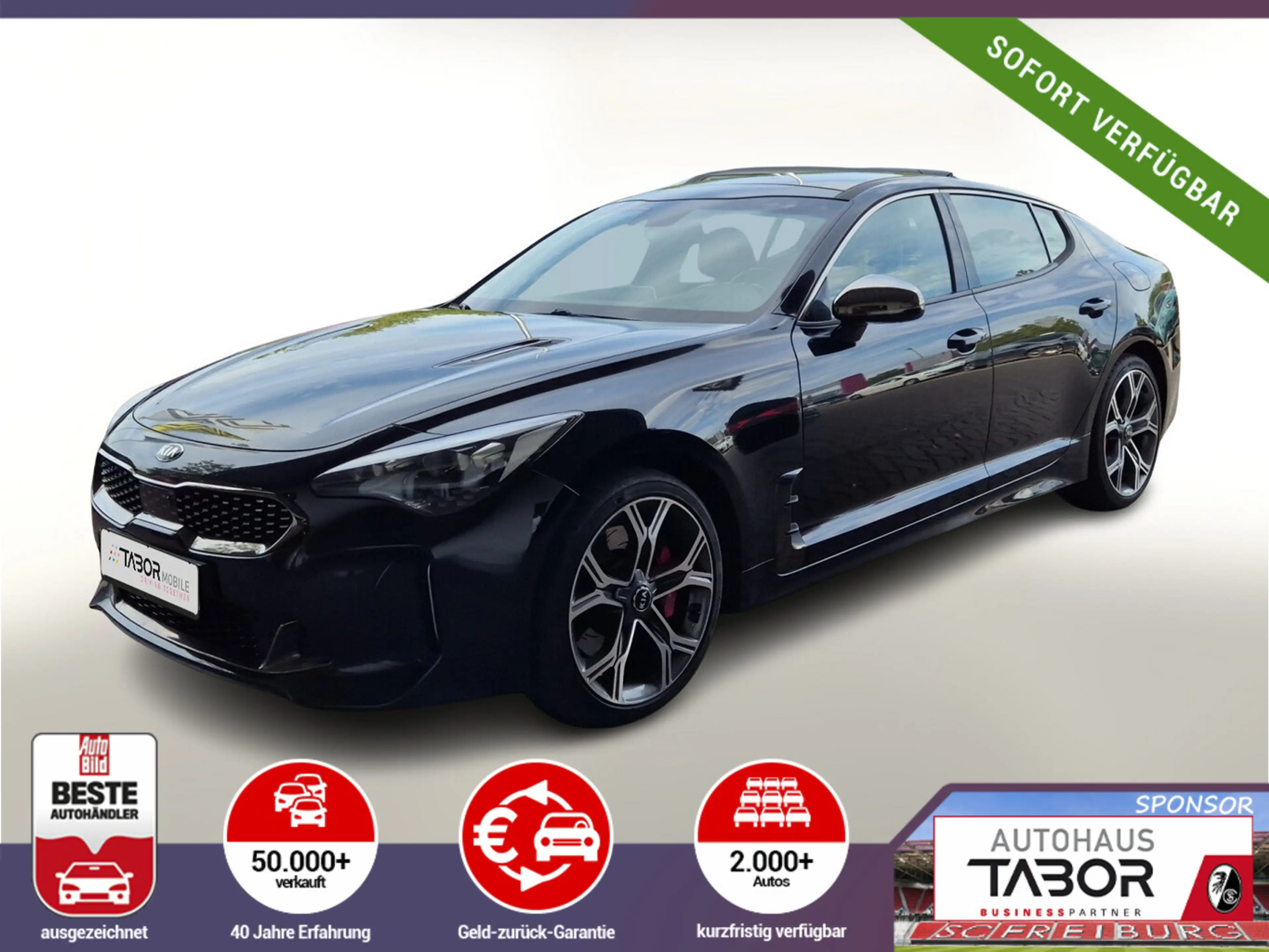 Kia Stinger 3.3 V6 T-GDI 366 4WD GT Leder SchiebeD
