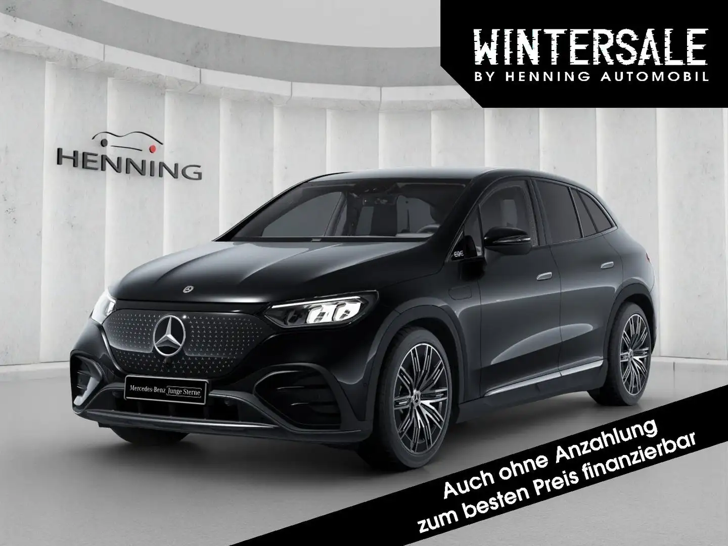 Mercedes-Benz EQE 350 SUV AMG (96 kWh) Night DISTRO Totw 21" Noir - 1