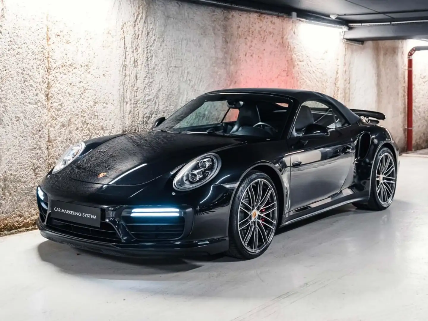 Porsche 911 Turbo Cabriolet 3.8i 540 PDK A Negro - 2