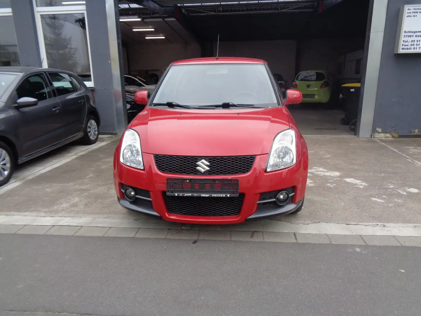 Suzuki Swift 1.6 Sport Klimaautom. Sitzh. TÜV Neu Rot - 2