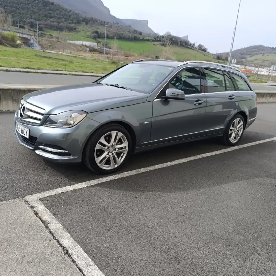 Mercedes-Benz C 220 Estate 220CDI BE 7G Plus Plateado - 1