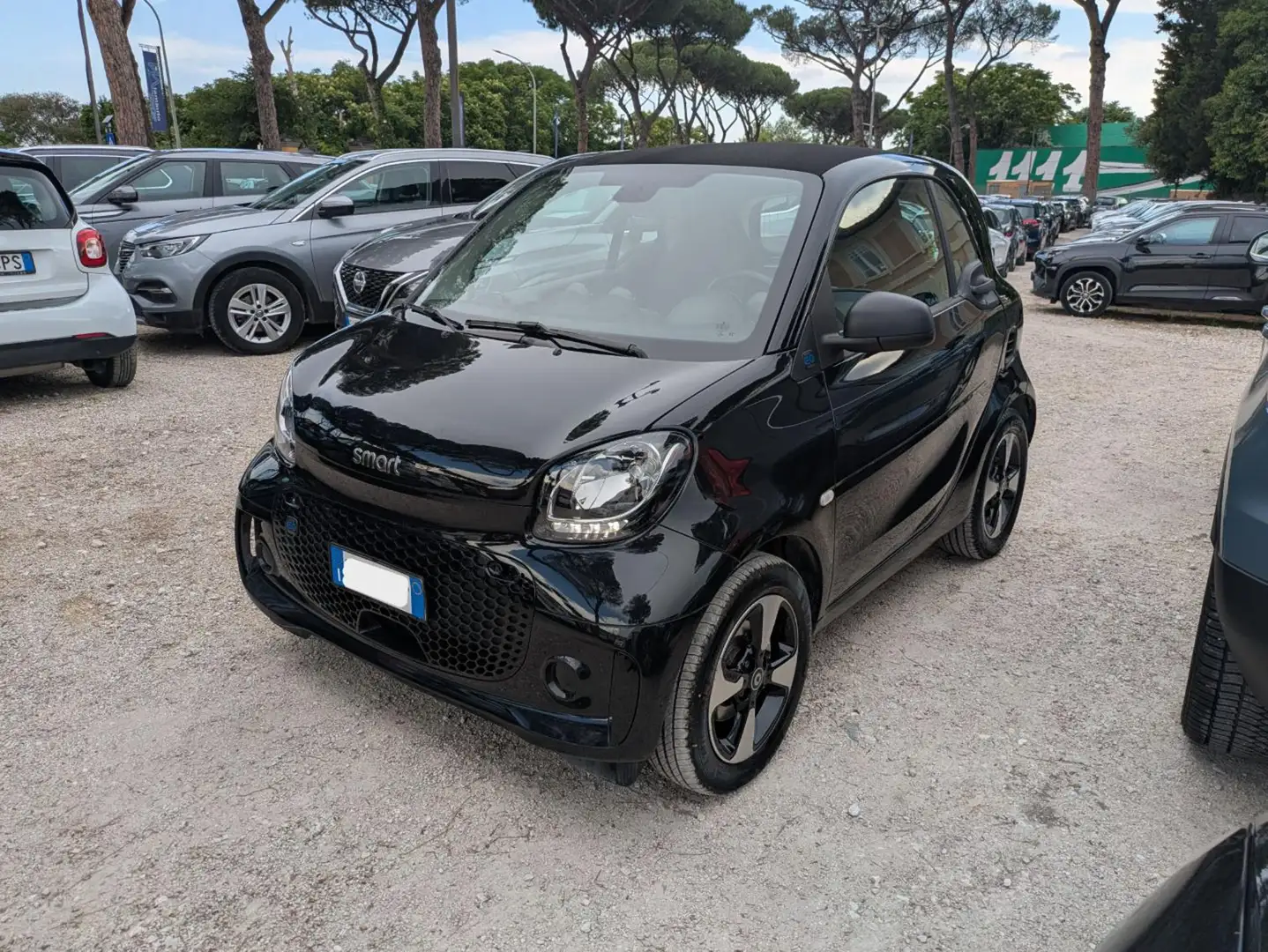 smart forTwo ELETTRICA EQ PASSION 41KW 56cv TETTO PANORAMA Nero - 2