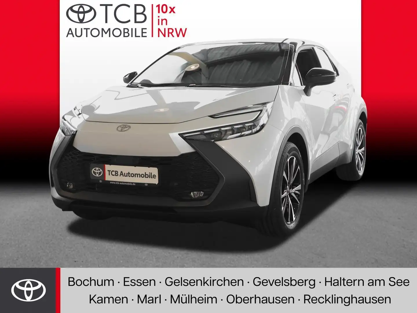 Toyota C-HR 2.0 Plug-in Hybrid Team Deutschland FWD Technik-Paket NAVI SHZ PDC BT Noir - 1