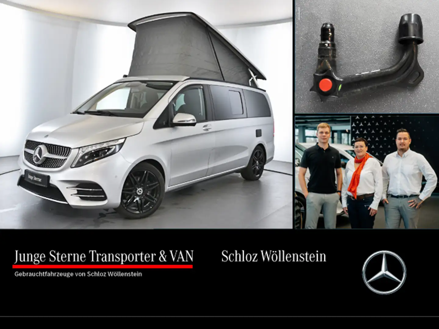 Mercedes-Benz Marco Polo V 250  AMG MBUX*Navi*Sthzg*Markise*Cam Plateado - 1