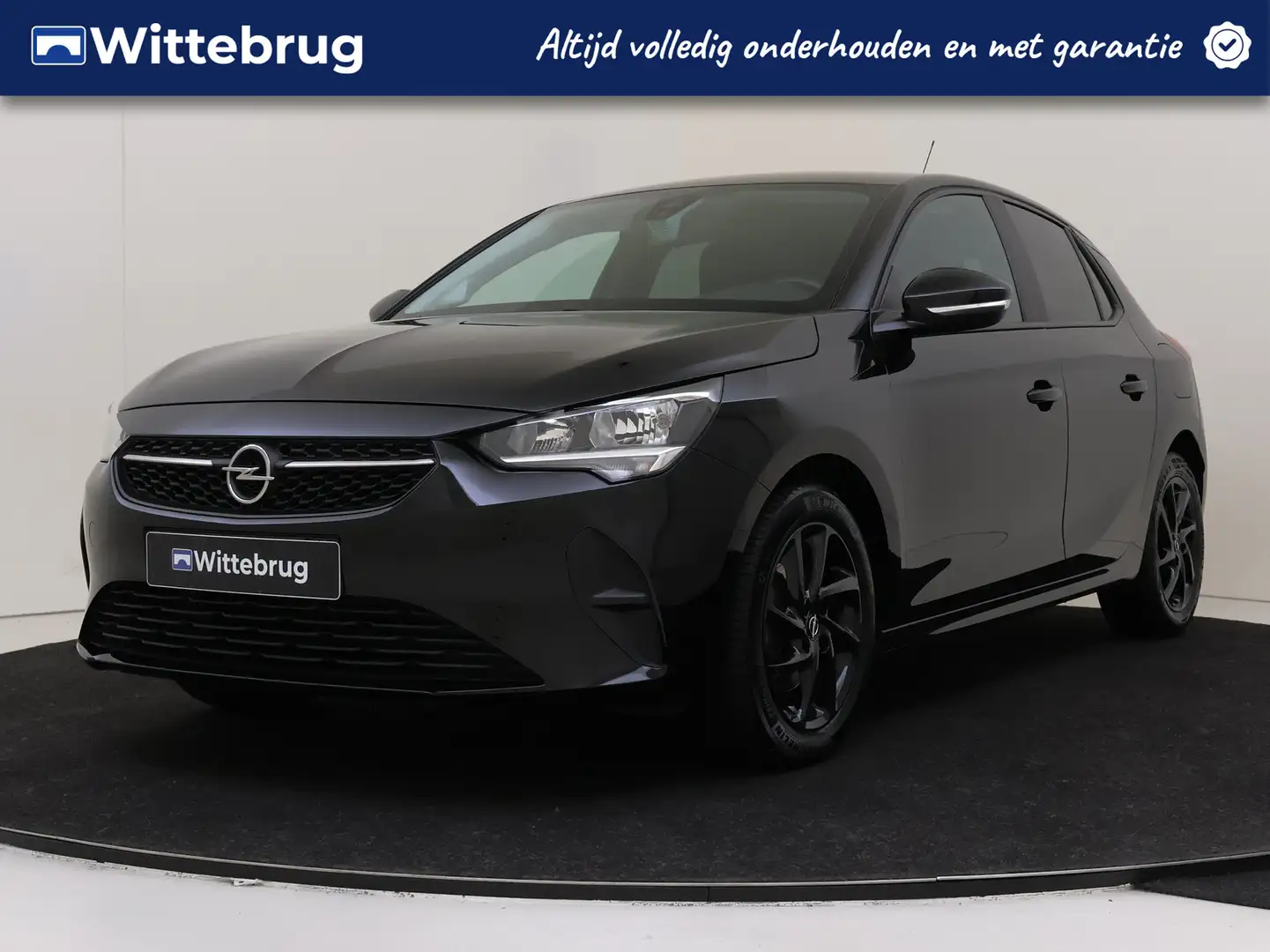 Opel Corsa 1.2 Edition BLACK EDITION ! Zwart - 1