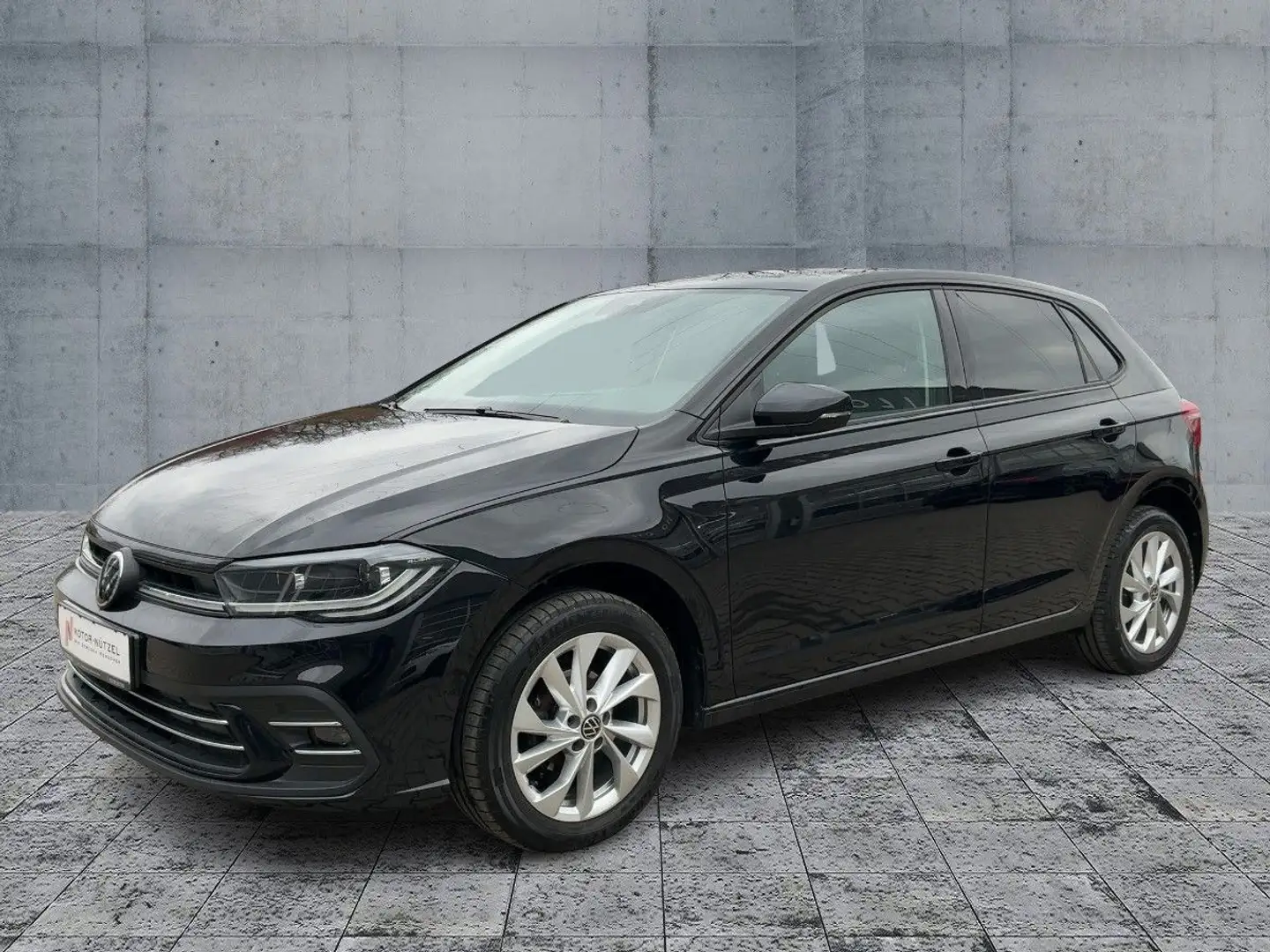 Volkswagen Polo 1.0 TSI STYLE IQ.LIGHT+NAVI+APP+SHZ+PDC+NSW Schwarz - 2