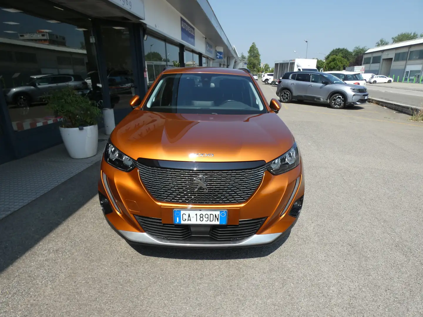 Peugeot 2008 2008 1.2 puretech Allure Navi Pack s Arancione - 2