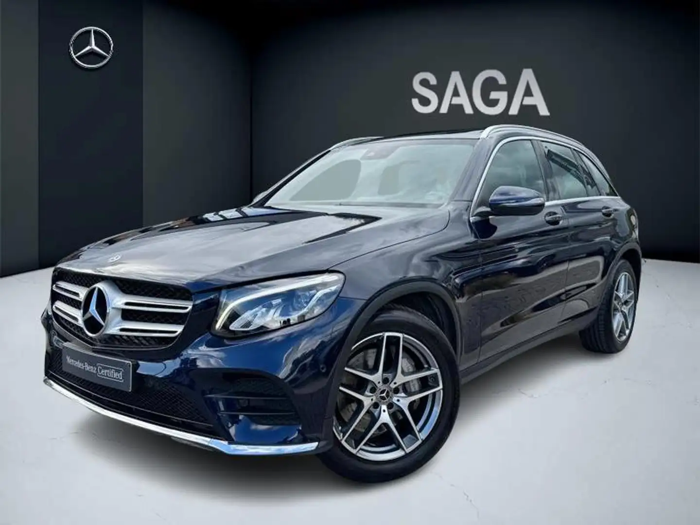 Mercedes-Benz GLC 220 d 4MATIC AMG Line Blau - 1