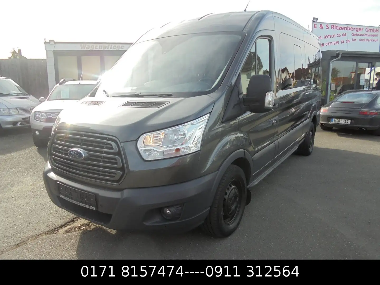 Ford Transit Kombi 350 L3 Trend Серый - 1