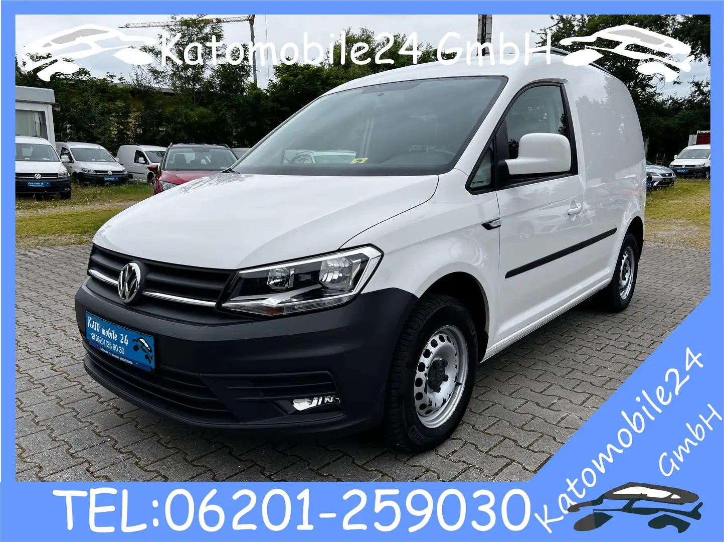 Volkswagen Caddy Kasten 2.0 TDI Sortimo Werkstatteinbau EU6 GRA SHZ Weiß - 1