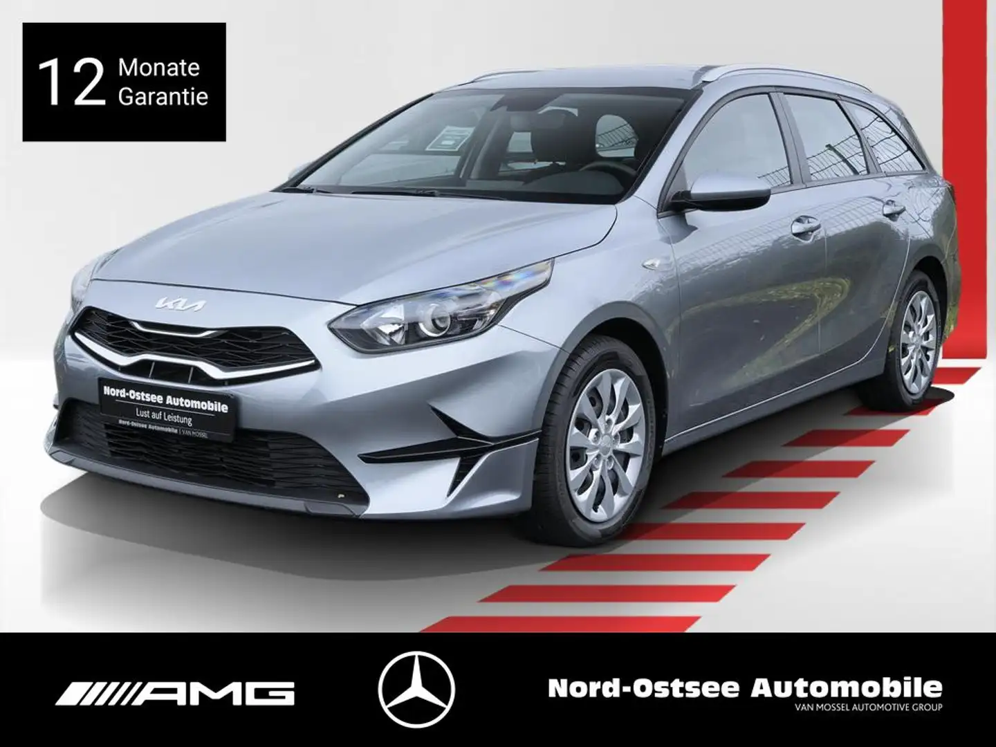 Kia Ceed SW / cee'd SW CEED SW PURE 1.0T LM SpurH Argent - 1