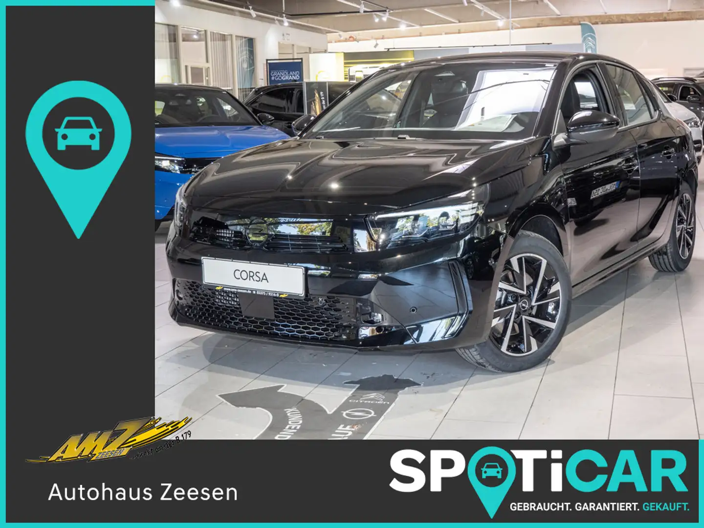Opel Corsa 1.2 Turbo GS LED SHZ ACC KAMERA PDC Noir - 1