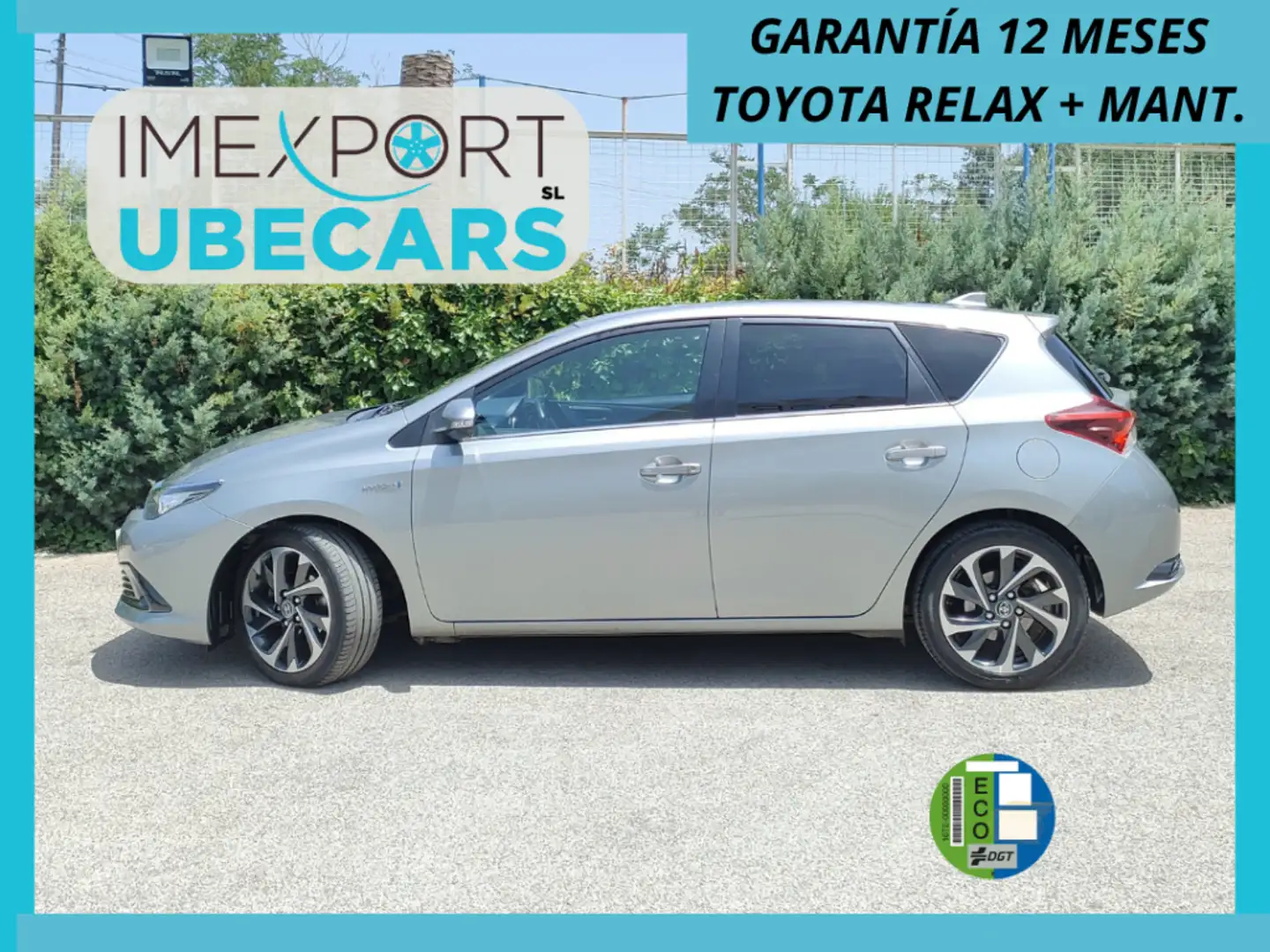 Toyota Auris hybrid 140H Feel! Edition Gris - 1