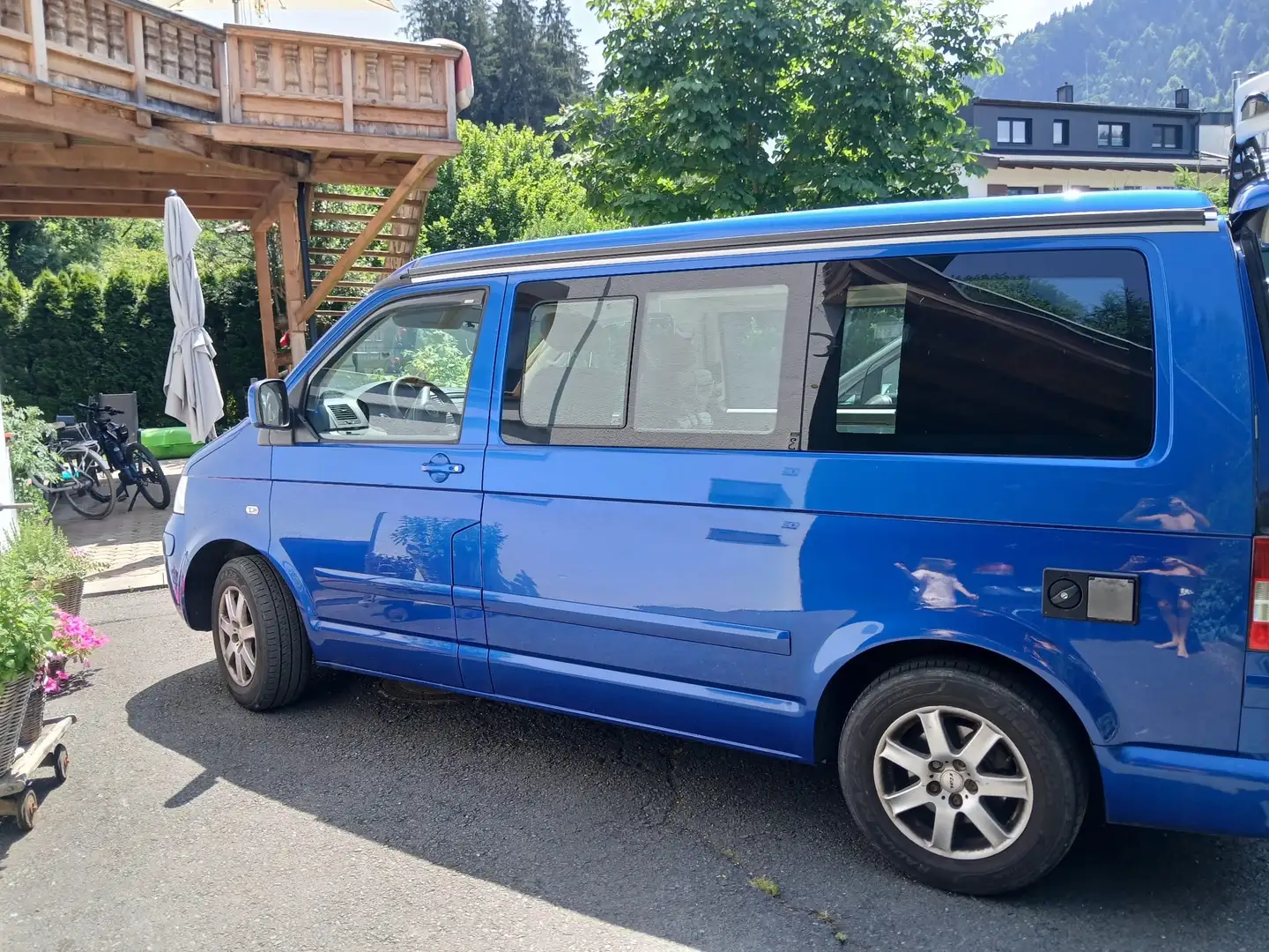 Volkswagen T5 California Vollausstattung Blauw - 2