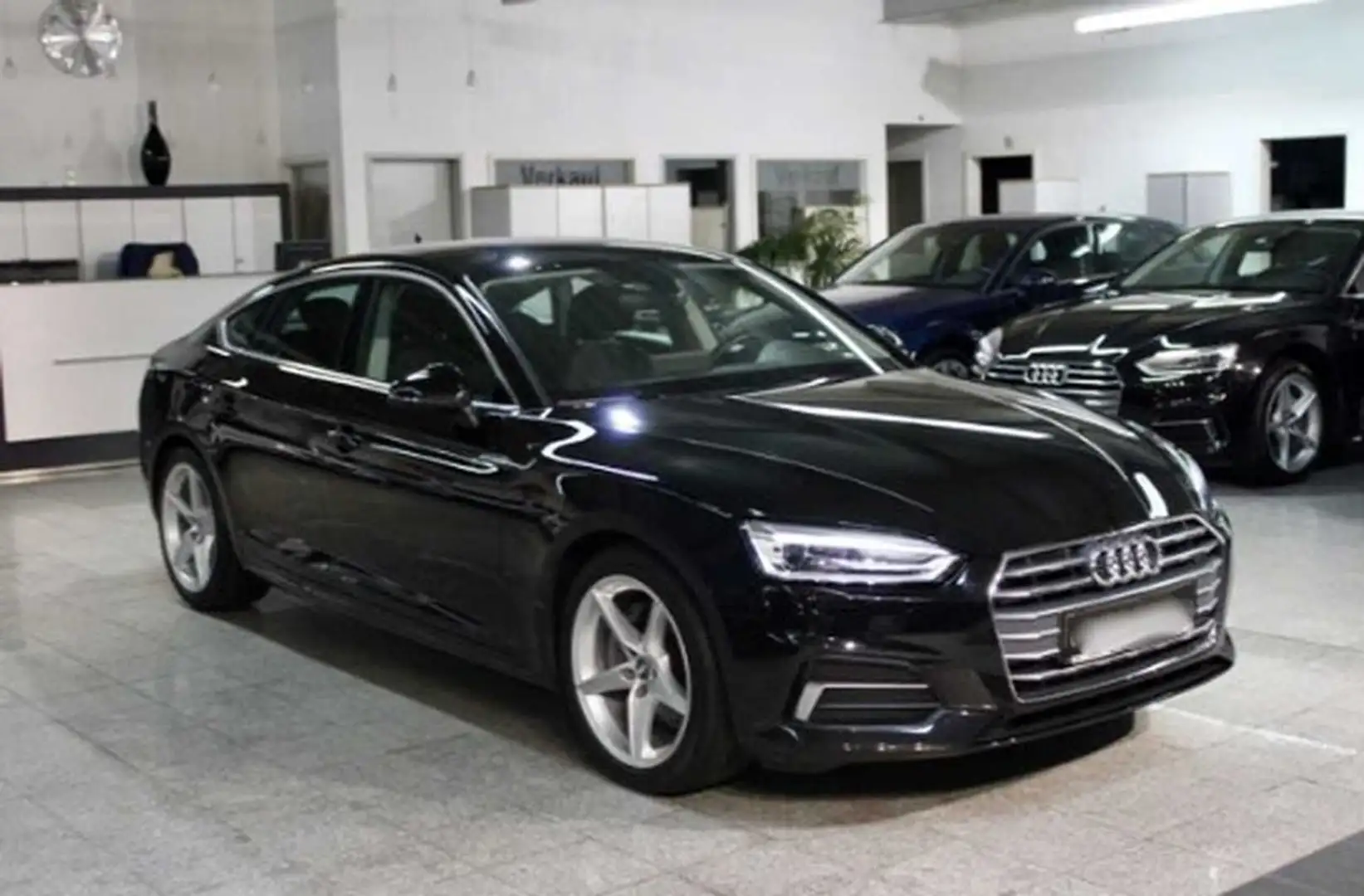 Audi A5 2.0 TFSI SPORT NAVI XENON VIRTUAL Negro - 2