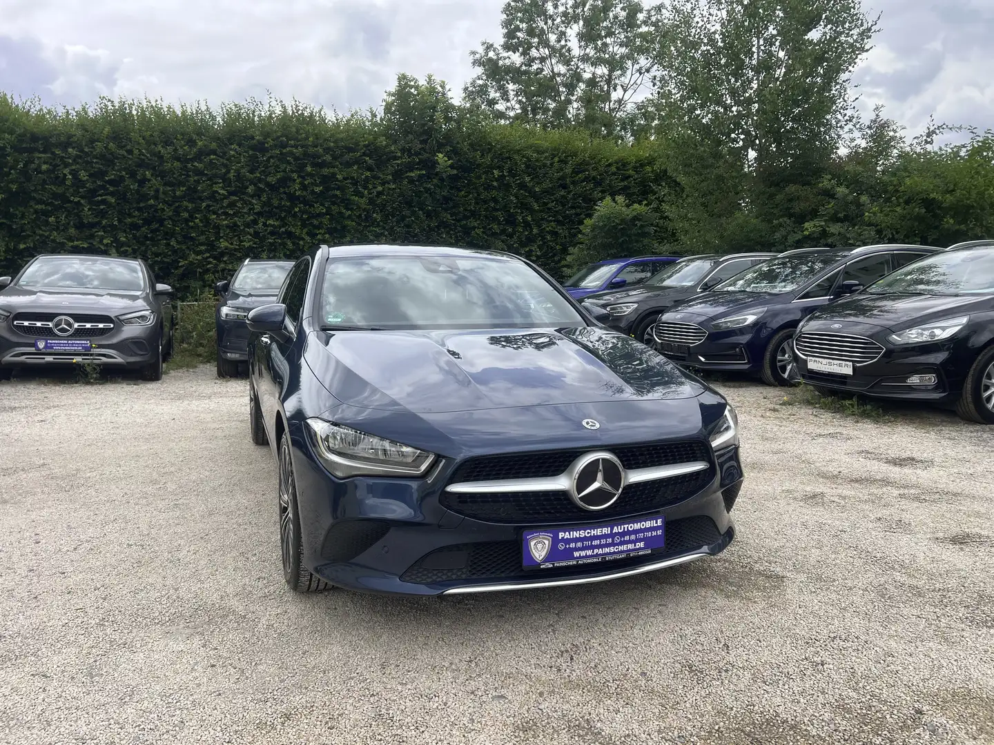 Mercedes-Benz CLA 220 d SB Progressive KAMERA+LEDER+NAVI+SPURASSIST+1.H Bleu - 1
