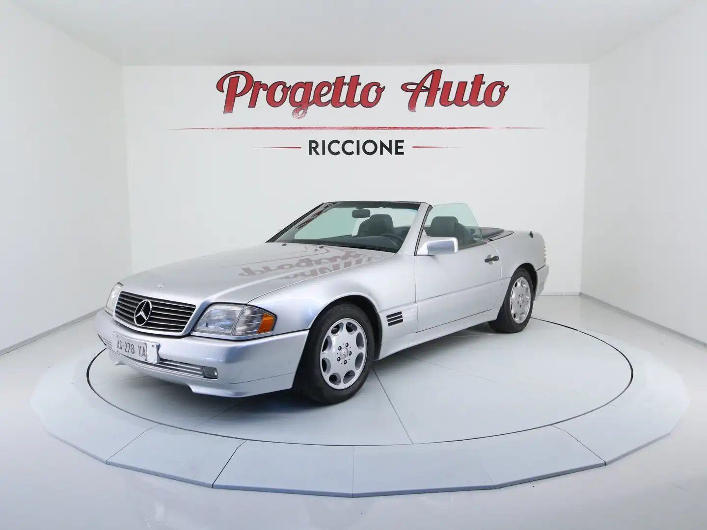 Mercedes-Benz SL 500 V8 ASI C.AUT FATTURE CRUISE 4 POSTI SED RISC Grigio - 1