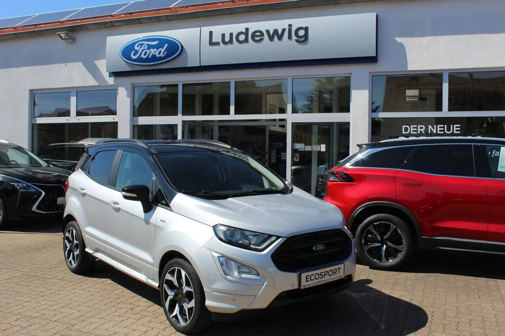 Ford EcoSport ST-Line Automatik AHK RFK Silber - 1