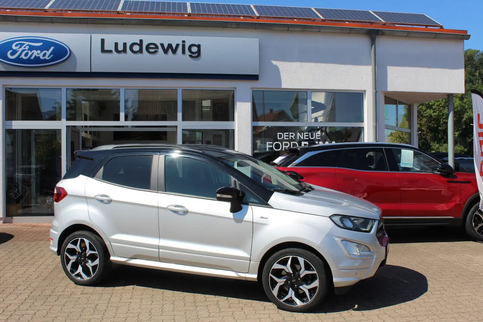 Ford EcoSport ST-Line Automatik AHK RFK Silber - 2