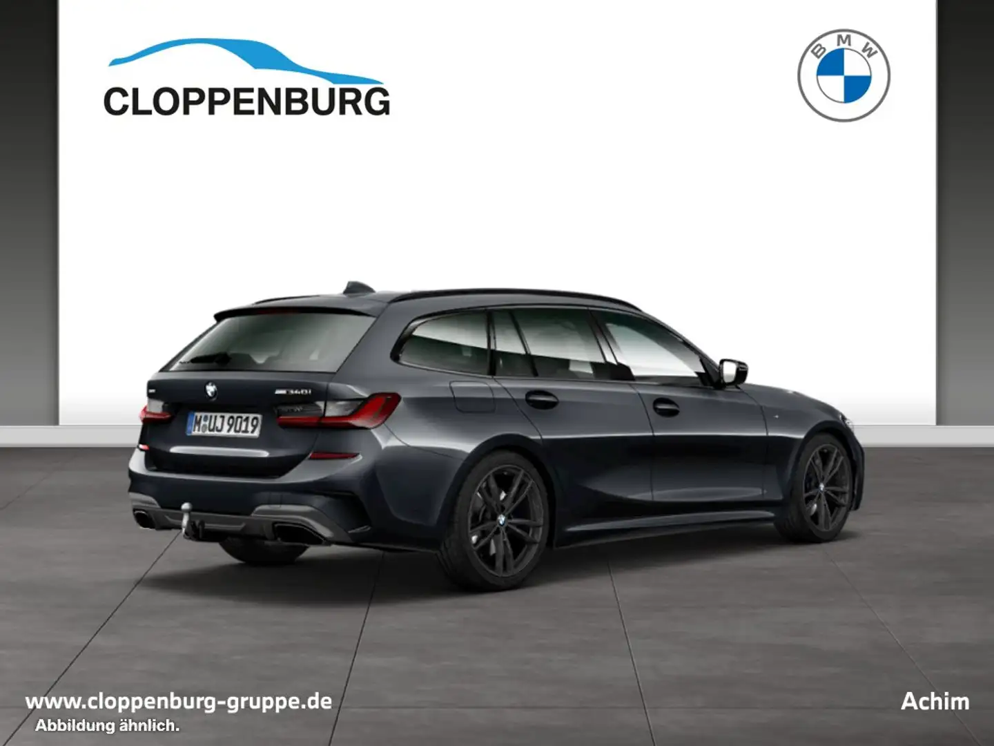 BMW 340 M340i xDrive Touring Head-Up+AHK+Navi+Laser+ACC Grau - 2