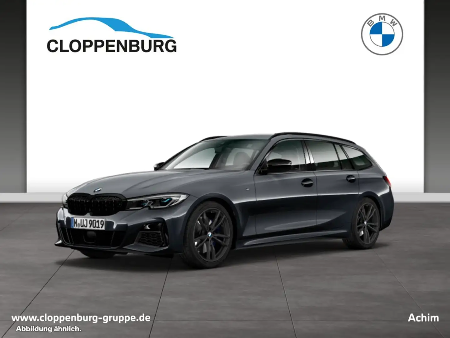 BMW 340 M340i xDrive Touring Head-Up+AHK+Navi+Laser+ACC Grau - 1
