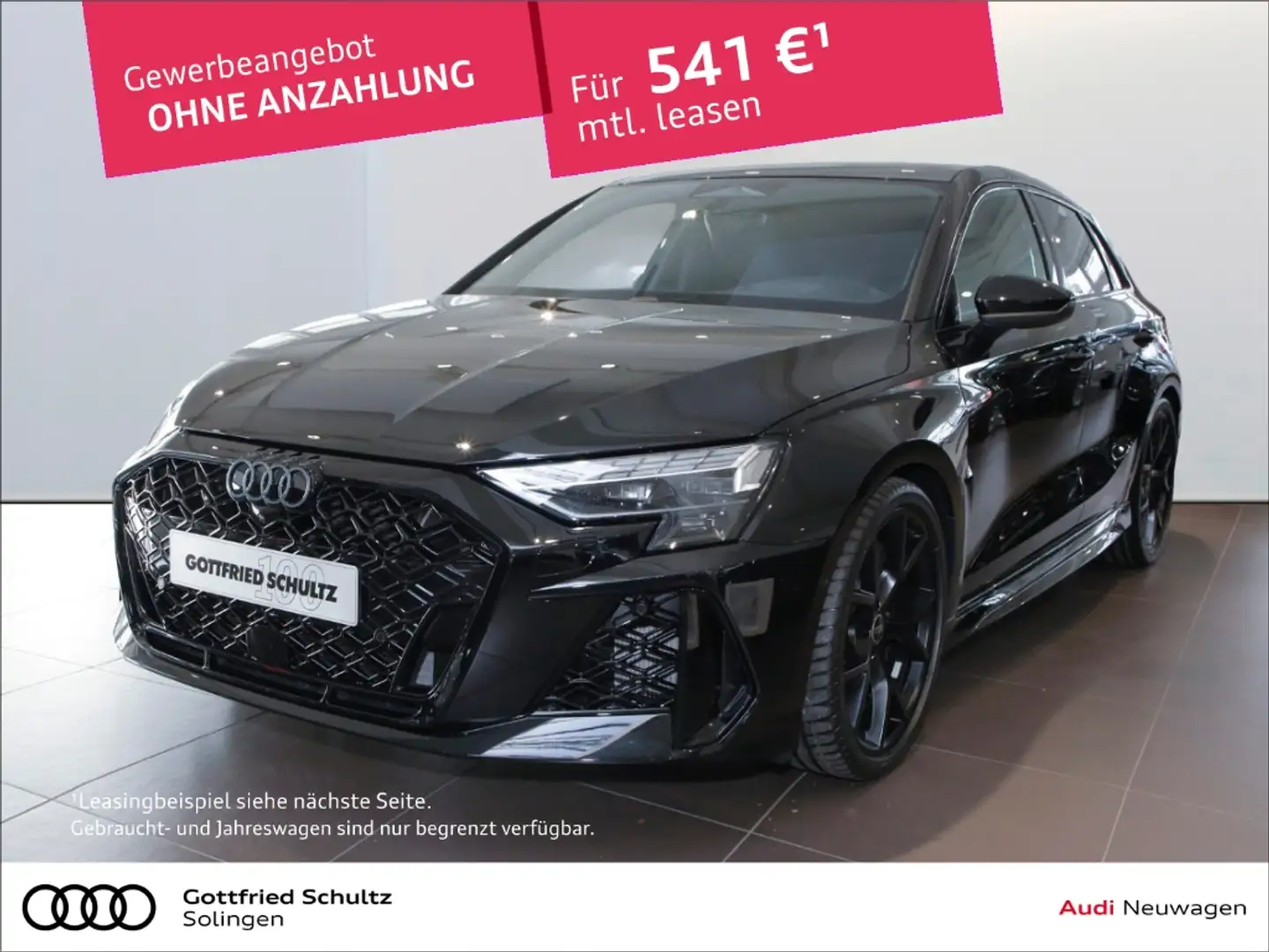 Audi RS3 Sportback Pano Sportabgas Matix Schwarz - 1