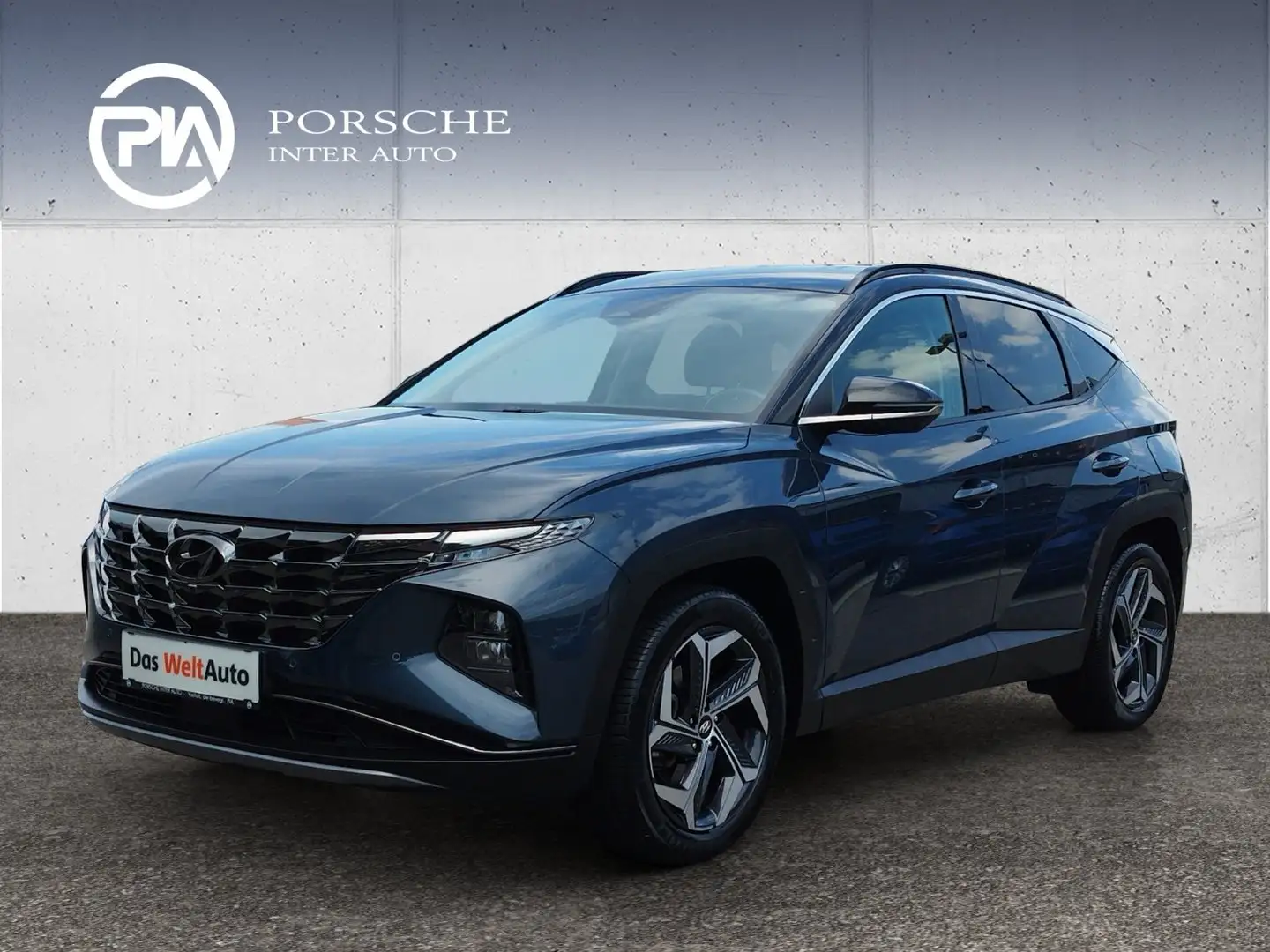 Hyundai TUCSON 1,6 T-GDI Hybrid 2WD Prestige Line Aut. Blau - 1