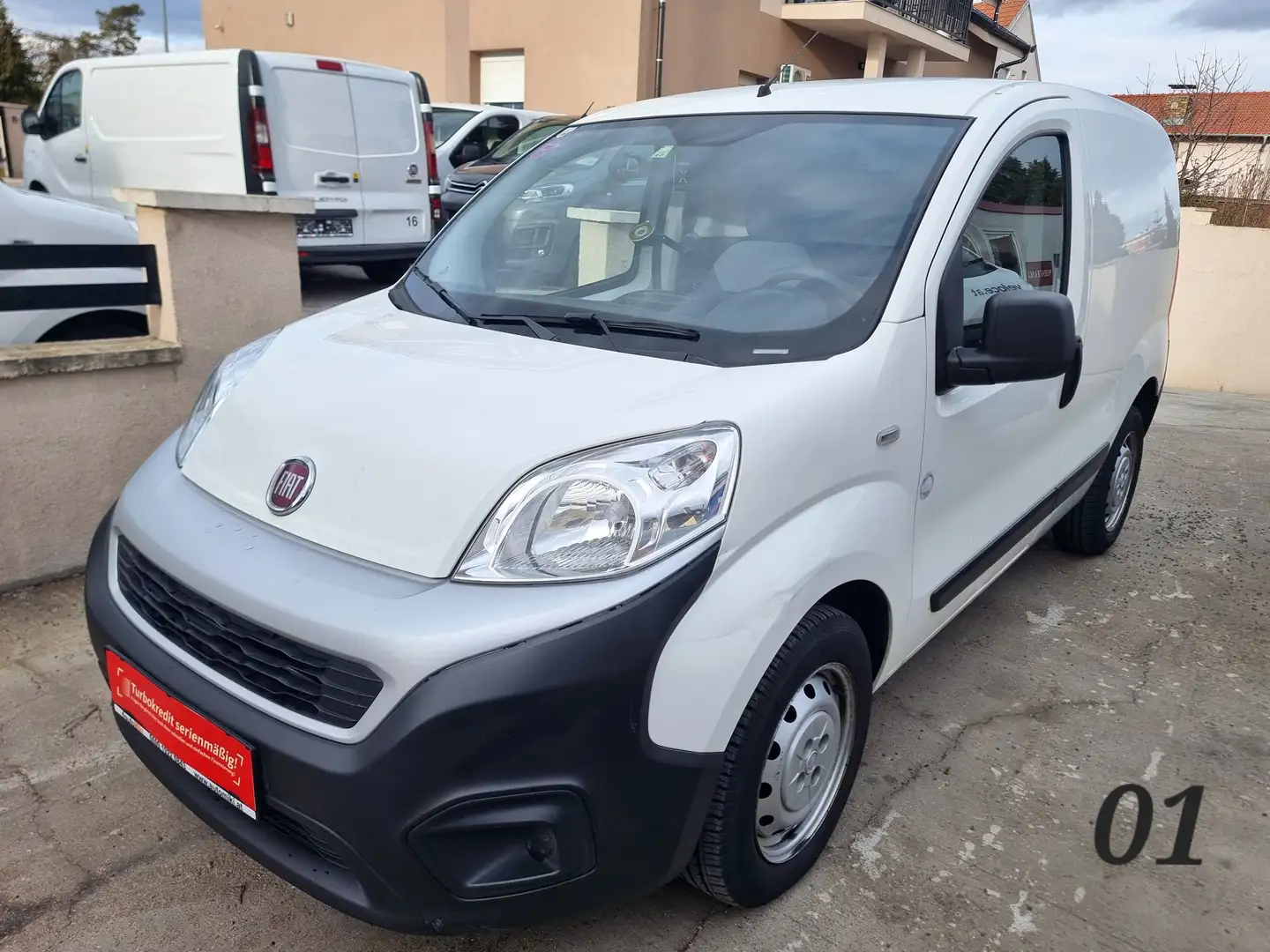 Fiat 1.3 16v MultiJet Kasten LKW NETTO €6.659,- Weiß - 1