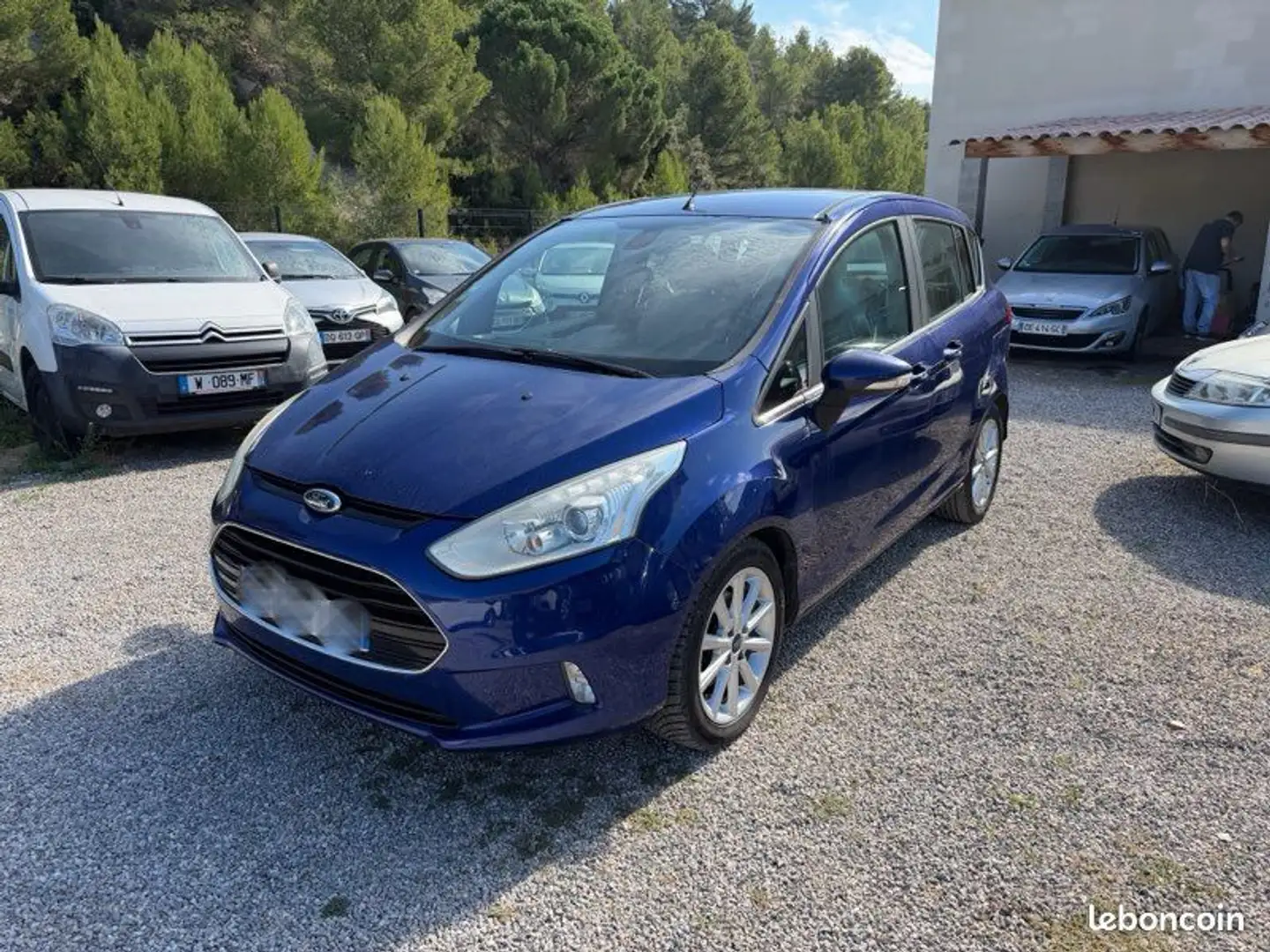Ford B-Max ecoboost Bleu - 1