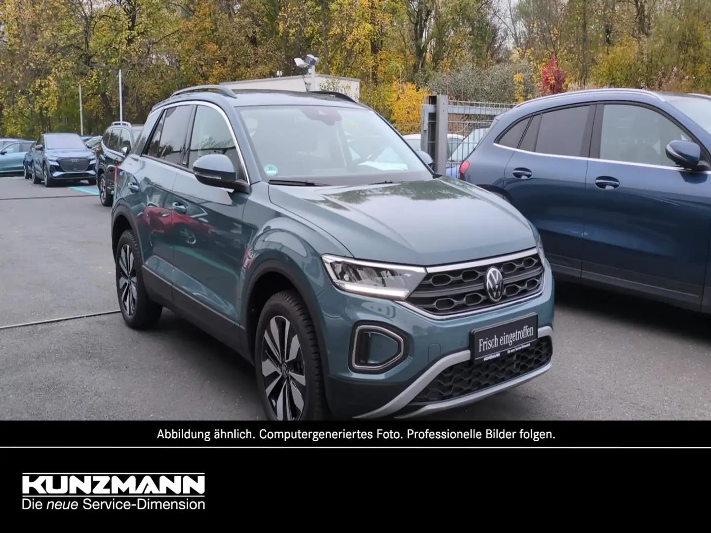 Volkswagen T-Roc 1.5 TSI Move OPF Discover Media Standhzg Blau - 2