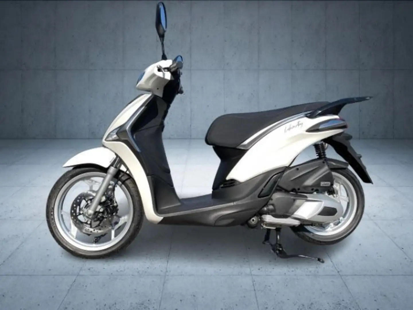 Piaggio 125 Weiß Luna Weiß - 2