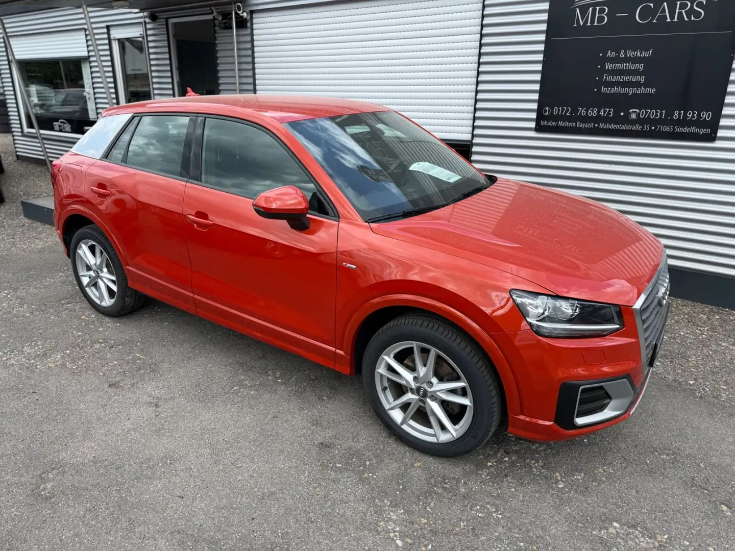 Audi Q2 S line Sportpaket/Plus*NAVI*PDC*ALU*AHK Portocaliu - 1