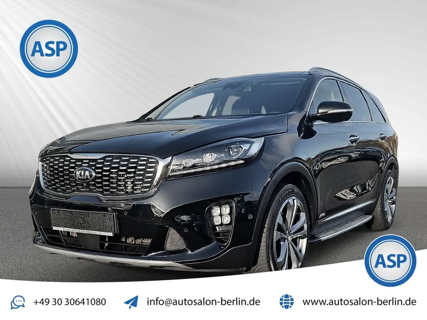 Kia Sorento GT-Line 4WD PREMIUM HEAD-UP GLASDACH CAM Negru - 1