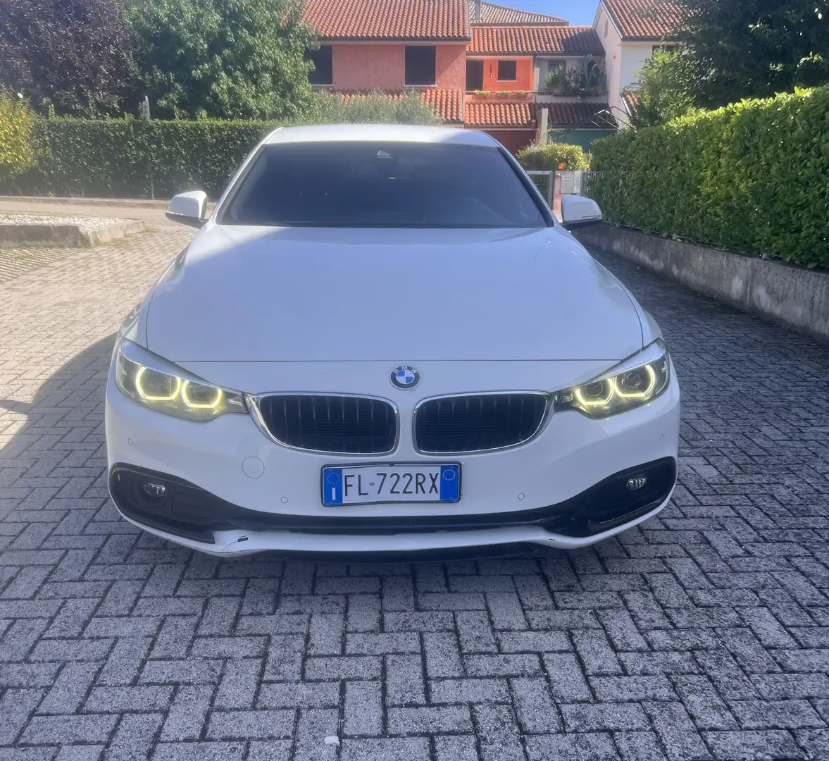 BMW 420 Serie 4 F36 2017 Gran Coupe 420d Gran Coupe sport Blanc - 2