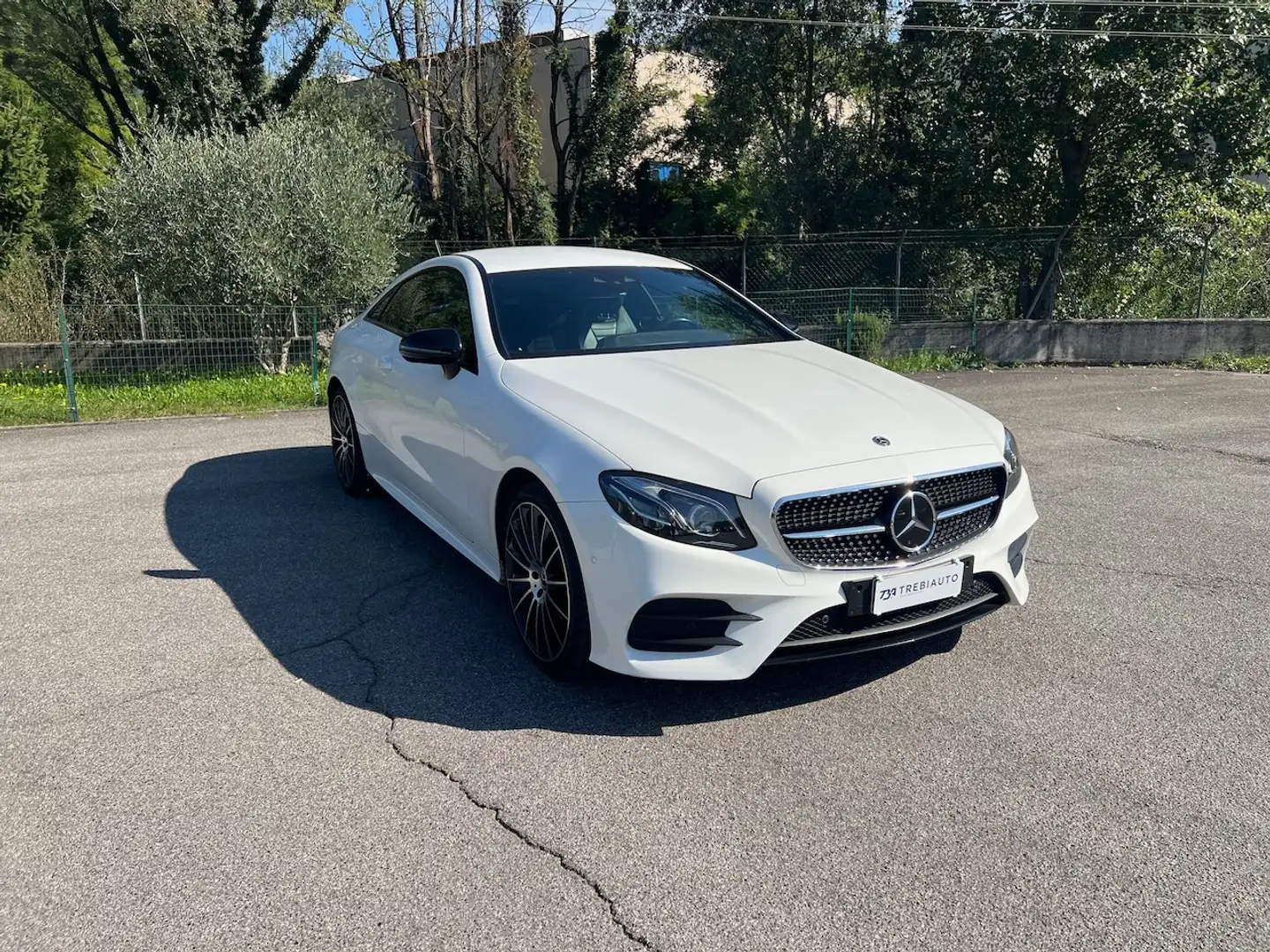 Mercedes-Benz E 220 E Coupe 220 d Premium Plus 4matic auto Bianco - 1