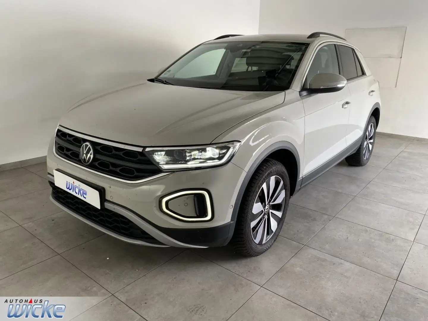 Volkswagen T-Roc 1.5 TSI DSG Move KLIMA APP CONNECT PDC AHK R Grau - 2