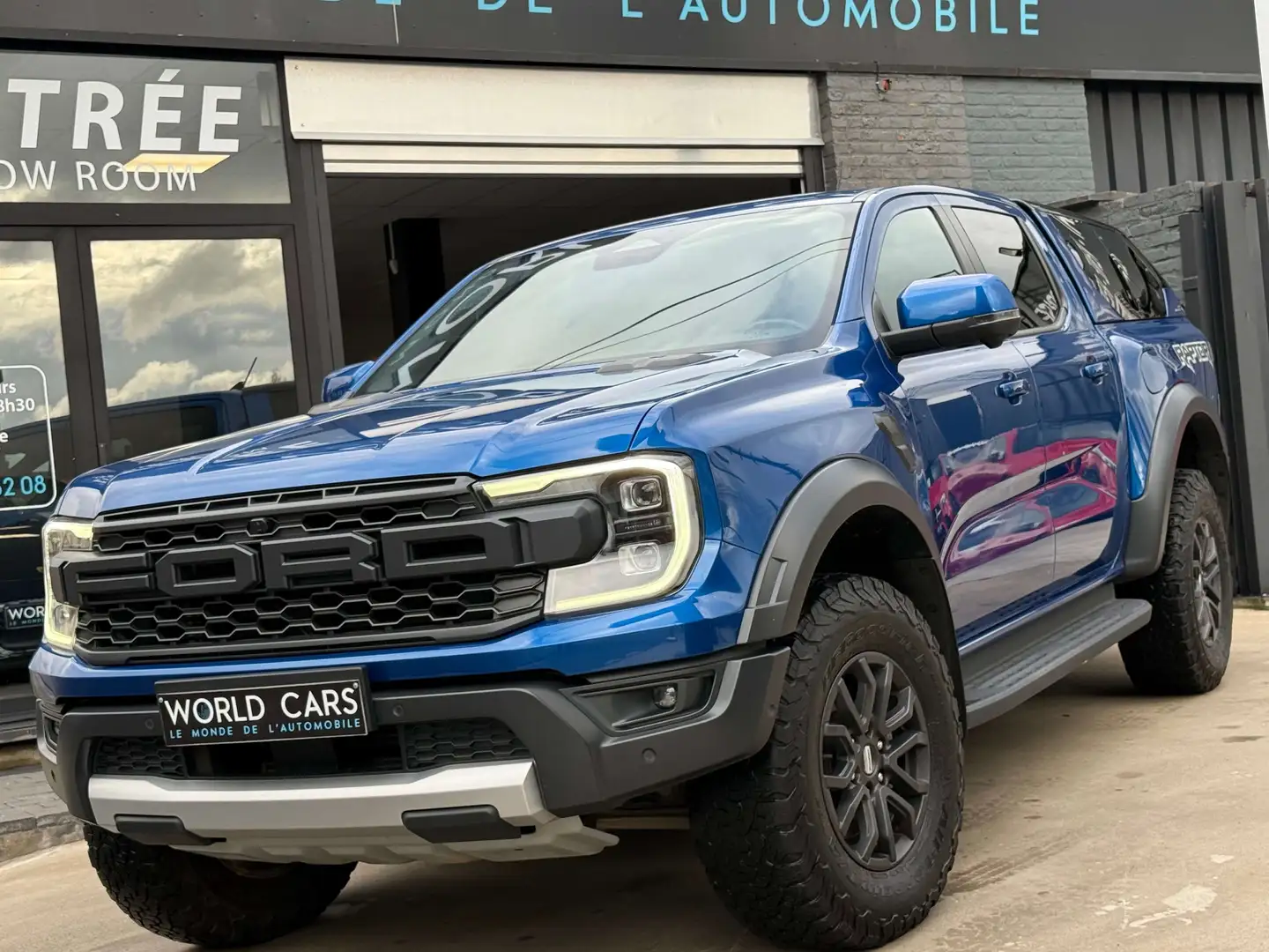 Ford Ranger Raptor 3.0 V6 4WD Raptor LPG TVAC*BTWIN DISTRO CAM360 Bleu - 1