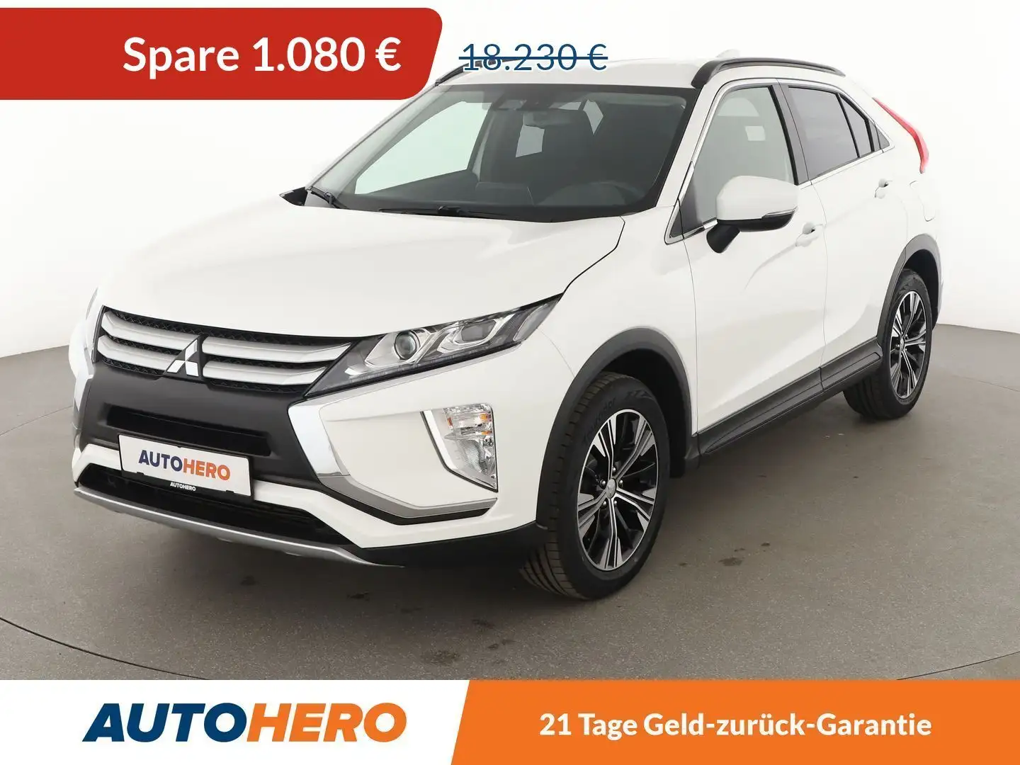 Mitsubishi Eclipse Cross 1.5 T-MIVEC Diamant Edition 2WD*CAM*SPUR*SHZ*KLIMA Weiß - 1